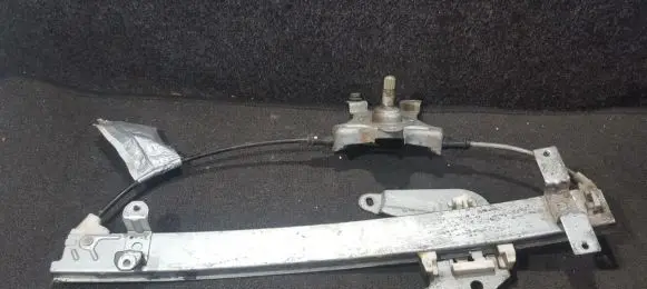 Sliding door window regulator with motor