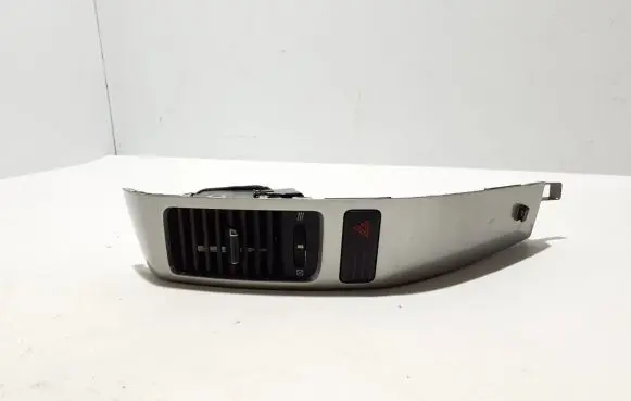 Dashboard side air vent grill/cover trim