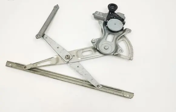 Front door window regulator with motor
