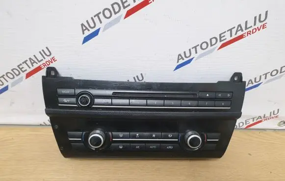 BMW 5 F10 F11 Climate control unit 9306148
