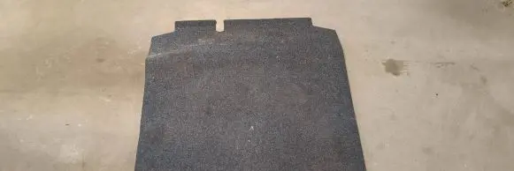 Trunk/boot mat liner