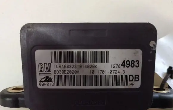 Opel Insignia A ESP acceleration yaw rate sensor 12784983 TLR4983231914020K