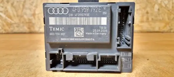 Audi A6 S6 C6 4F Door control unit/module 4F0959792E 4F0910793E 0033TFK0001