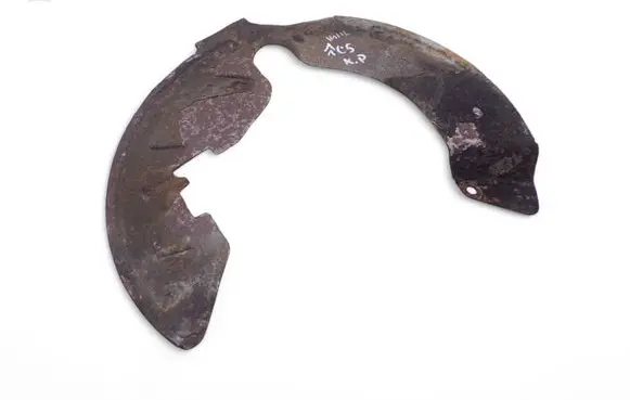 Citroen C5 Front brake disc dust cover plate 