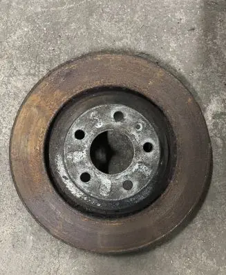 Audi A6 S6 C6 4F Rear brake disc