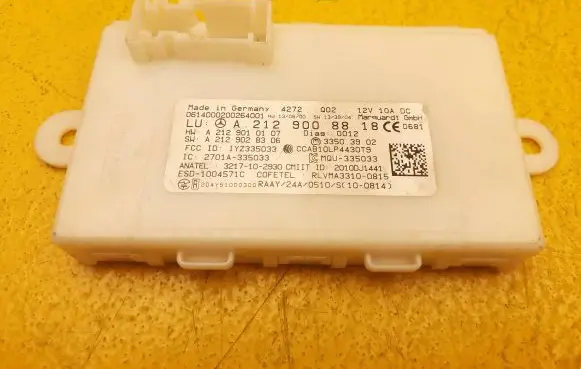 Mercedes-Benz S W222 Other control units/modules A2129008818 A2129028306 A2129010107
