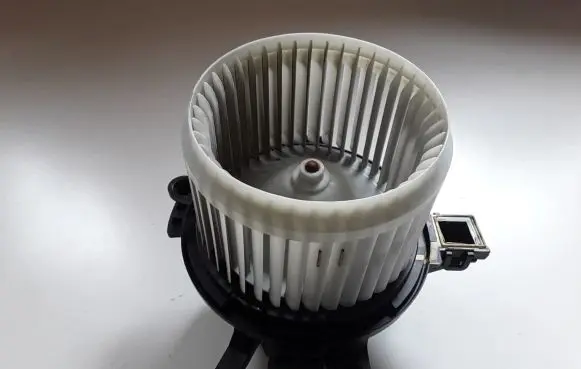 A/C air flow flap actuator/motor
