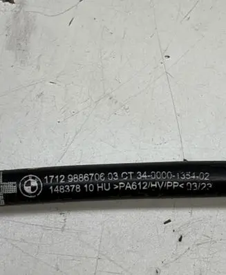 BMW iX1 Engine coolant pipe/hose 17129886706 9886706 14837810