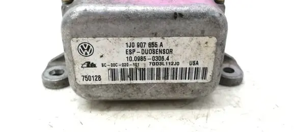 Volkswagen Golf IV ESP acceleration yaw rate sensor 1J0907655A 7GD3L112J0 10098503064