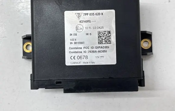 Porsche Macan (95B) GPS navigation control unit/module 7PP035620K 4C2140PDL 000112300472