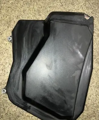 BMW 5 E39 Fuse box cover 12901740707