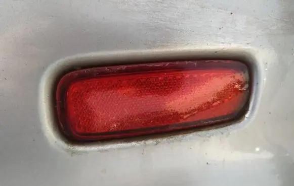 Peugeot 607 Rear tail light reflector