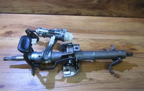 Steering wheel axle