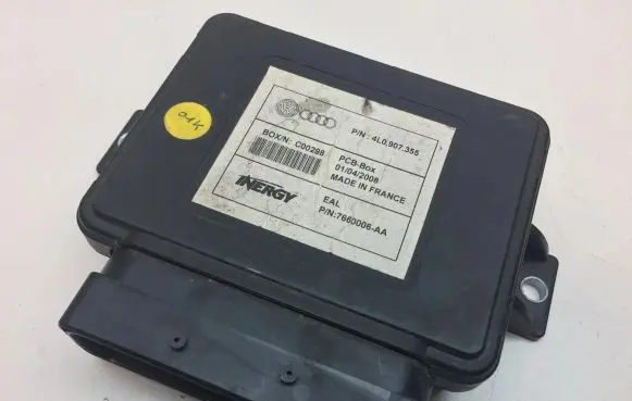 Audi Q7 4L Transfer box differential control unit 4L0907355