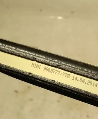 Mini Paceman (R61) Trunk rubber seal (body) 9808777778