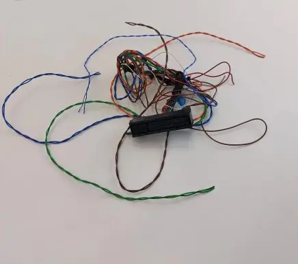 Mercedes-Benz C W205 Sound system wiring loom 
