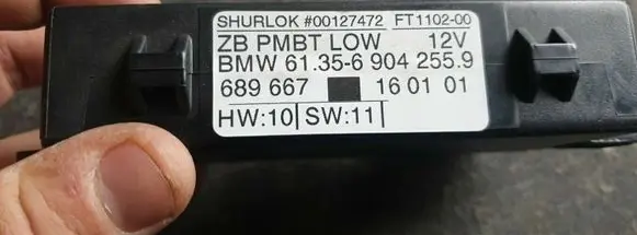 BMW 5 E39 Door control unit/module 69042559