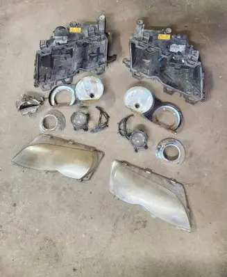 BMW 3 E46 Headlight/headlamp 6925643 6925644