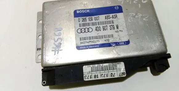 Audi A4 S4 B5 8D ABS control unit/module 4D0907379M 0265109007
