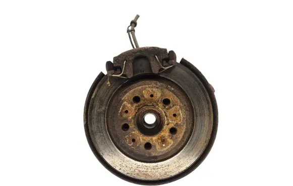 Rear wheel hub spindle/knuckle