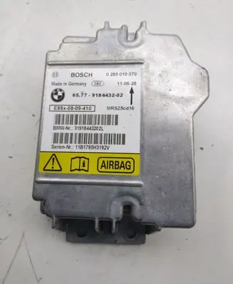 BMW 1 E82 E88 Airbag control unit/module 0285010070 6577918443202