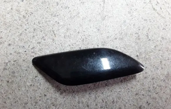 Headlight washer spray nozzle cap/cover