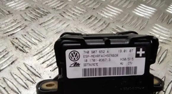 Volkswagen Touareg I ESP acceleration yaw rate sensor 7H0907652A