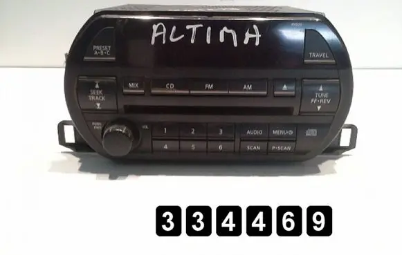 Nissan Altima Radio/CD/DVD/GPS head unit 281858j100