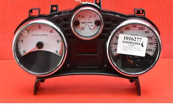 Peugeot 207 CC Speedometer (instrument cluster) 9662904980