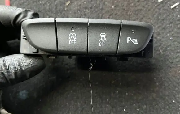 Opel Astra K Other switches/knobs/shifts 13432245