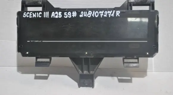 Renault Scenic III - Grand scenic III Screen/display/small screen 248107271R 503002220305 JR95MG