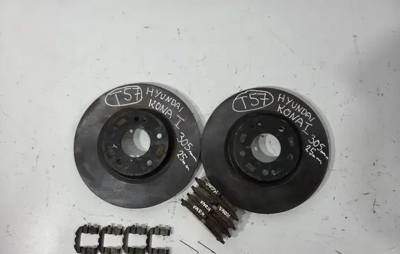 Hyundai Kona I Front brake disc T57