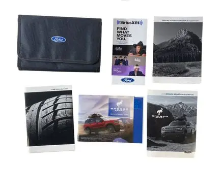 Ford Bronco User manual LL8J19A285AA MB3J19G217BA M1PJ19A321AA
