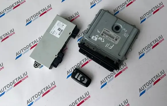 BMW 5 F10 F11 Engine ECU kit and lock set 8513242 0281017679 8518891