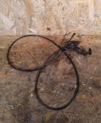 Audi A4 S4 B5 8D Engine bonnet/hood lock release cable 
