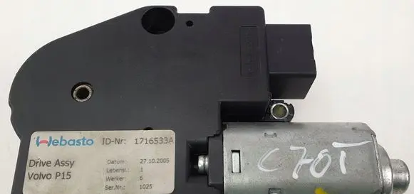 Volvo C70 Sunroof motor/actuator 1716533A