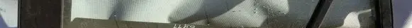 Mazda 3 II Rear door glass trim molding