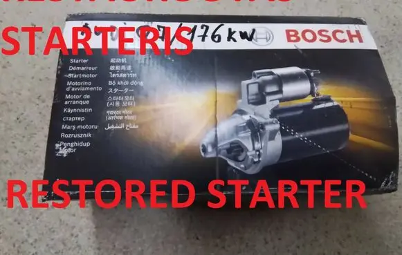 Starter motor