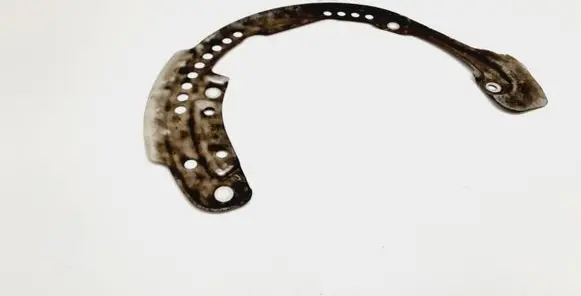 Porsche Boxster 981 Rear brake disc plate dust cover 98135280102