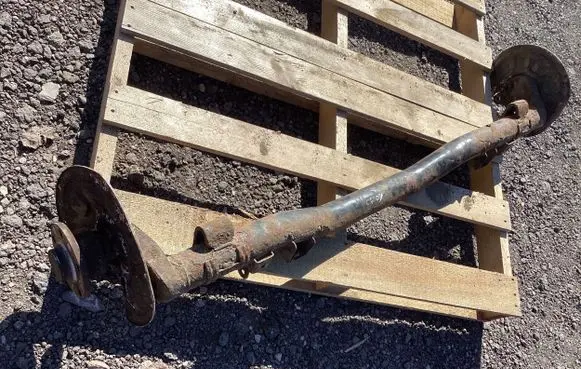 Rear axle beam