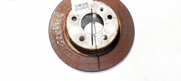 Opel Zafira B Rear brake disc NEVENTILIUOJAMAS