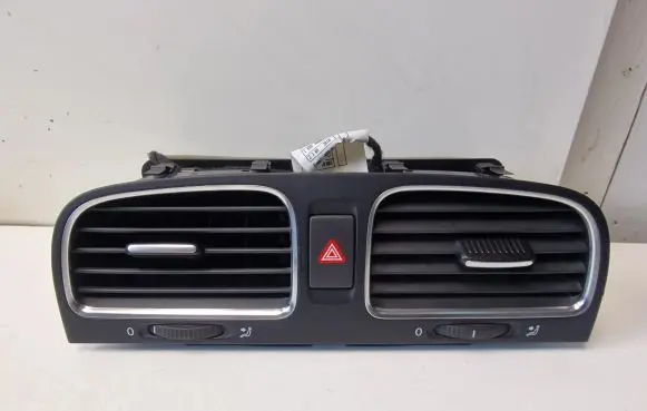 Volkswagen Golf VI Dash center air vent grill 5K0815736D