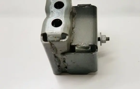 Front bumper shock/impact absorber