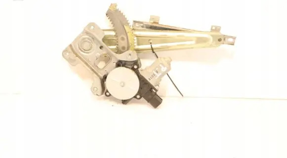 Mitsubishi Lancer X Rear window lifting mechanism without motor 