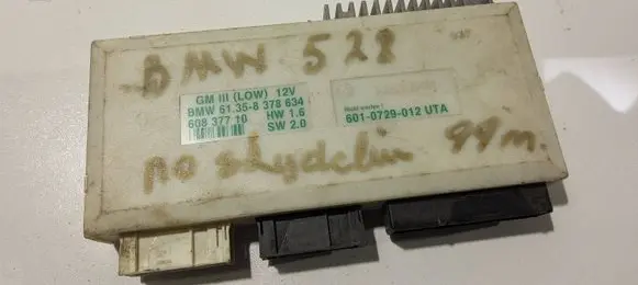 BMW 5 E39 Comfort/convenience module 61358378634 60837710