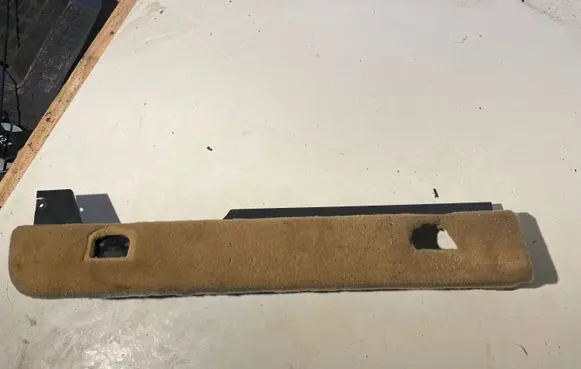Porsche Cayenne (9PA) Other trunk/boot trim element 7L0863528A 7L5863528G