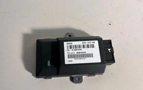 BMW 7 E65 E66 Steering rack control module 6767506 00079448 00001682A9