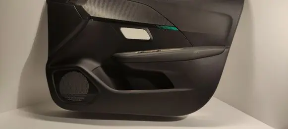 Front door card panel trim