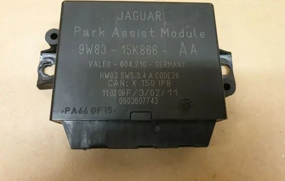 Jaguar XF X250 Parking PDC control unit/module 9W8315K866AA