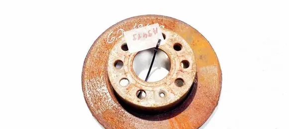 Skoda Octavia Mk2 (1Z) Rear brake disc neventiliuojamas